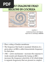 Tests To Diagnose Dead Regions in Cochlea-Ag