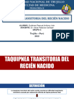 Taquipnea Transitoria Del Recién Nacido