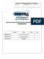 PR-CT-OP-28 Rev.1 Instalación de Moldajes, Enfierraduras y Hormigones.