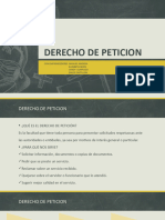 Derecho de Peticion