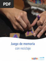 Juego de Memoria Con Reciclaje