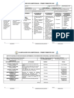 Segundo Plan de Unidad Primer Trimestre - Presencial - Experimental 2020