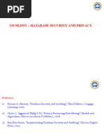 Database Security and Privacy UNIT - I - PPT