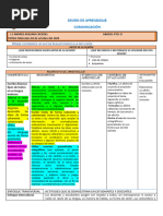 Sesión de Comunicación - Escribimos Afiches Sobre La Inclusión