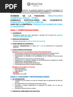 Practicante Comercial Pesca Piura