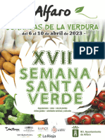 Folleto Semana Santa Verde 2023