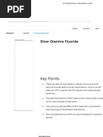 Key Points: Silver Diamine Fluoride