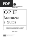 OPIF Reference Guide