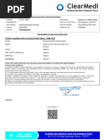 Covid-19 (Sars-Cov-2) Qualitative Real Time PCR: Department of Molecular Biology