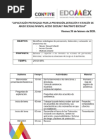 Carta Descriptiva Protocolos