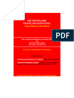 Dictionnaire Francais Espagnol