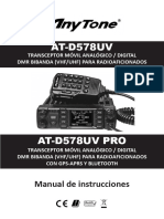 Manual AT-D578UV Es