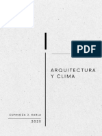 Arquitectura y Clima