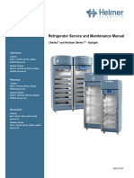 Manual de Servicio - Refrigerador - Helmer Scientific