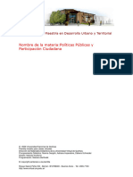 2022 - Clase 8 - Políticas de Vivienda y Hábitat en La Argentina