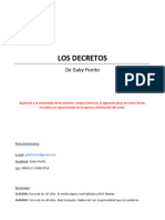 Los Decretos - 1 F 1 M