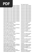 Data Set Tabla de Hechos - PUJ