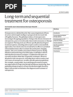 Long-Term and Sequential Treatment For Osteoporosis: Endocrinology