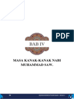 Materi Ajar Masa Kanak2 Nabi Muhammad