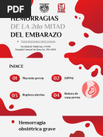 Hemorragias de La 2da Mitad Del Embarazo