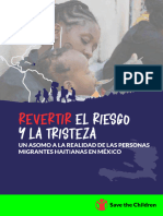 Revertir El Riesgo y La Tristeza: Un Vistazo A La Realidad de Las Personas Migrantes Haitianas en México