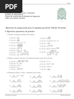 Taller 2 Cálculo Vectorial