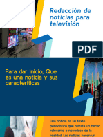 Redaccion de Noticias para TV