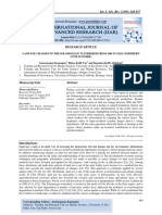 Land Use Changes in The Solomougou Watershed From 1984 To 2021 (Northern Cote Divoire)