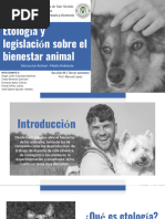 Etologia y Legislacion Bienestar Animal