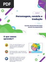 Scratch Desenvolvendo Jogos Através Da Programação - Aula 1 - Aluno