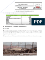 Informe Mensual de Residuos Agosto Nuevo