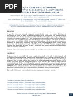 Educação Sobre o Uso de Métodos Contraceptivos para Redução Da Gravidez Na Adolescência e Planejamento Familiar