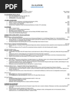 Sia Kapoor Resume