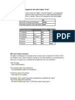 Formas Verbales y Conjugación Del Verbo Inglés