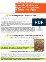 Bilan Hydrique