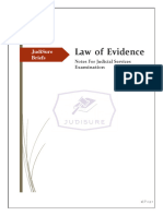 JudiSure Briefs - The Indian Evidence Act