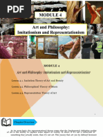 PDF Module 4 Art and Philosophy Imitationism and Representationism