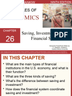 ECO121-c26 - Saving, Investment, and The Financial System