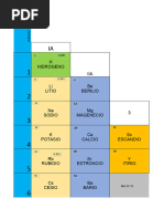 TABLA PERIODICA Volver Una El