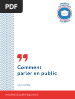 Module+47+ +Comment+Parler+en+Public