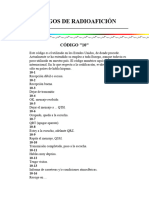 Códigos de Radioafición