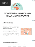 Estrategias para Mejorar La Inteligencia Emocional