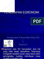 Penerapan Egronomi