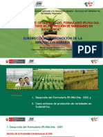 Gestion de La PI en El INIA - DOV. Curso Taller PI-DOV