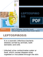 LEPTOSPIROSIS Power Point Pres