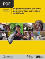 Le Guide Essentiel Des ONG Pour Gerer Leur Subvention de lUSAID