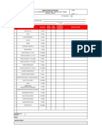 Formato Inspección de Botiquín