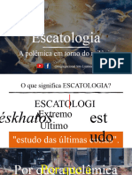 Escatologia Premilenista Histórico