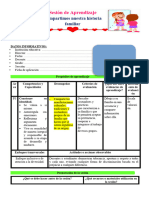 3° Sesión Día 1 PS Compartimos Nuestra Historia Familiar Experiencia 2 Semana 3