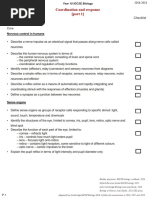 Co Ordination and Response Booklet (Answers)